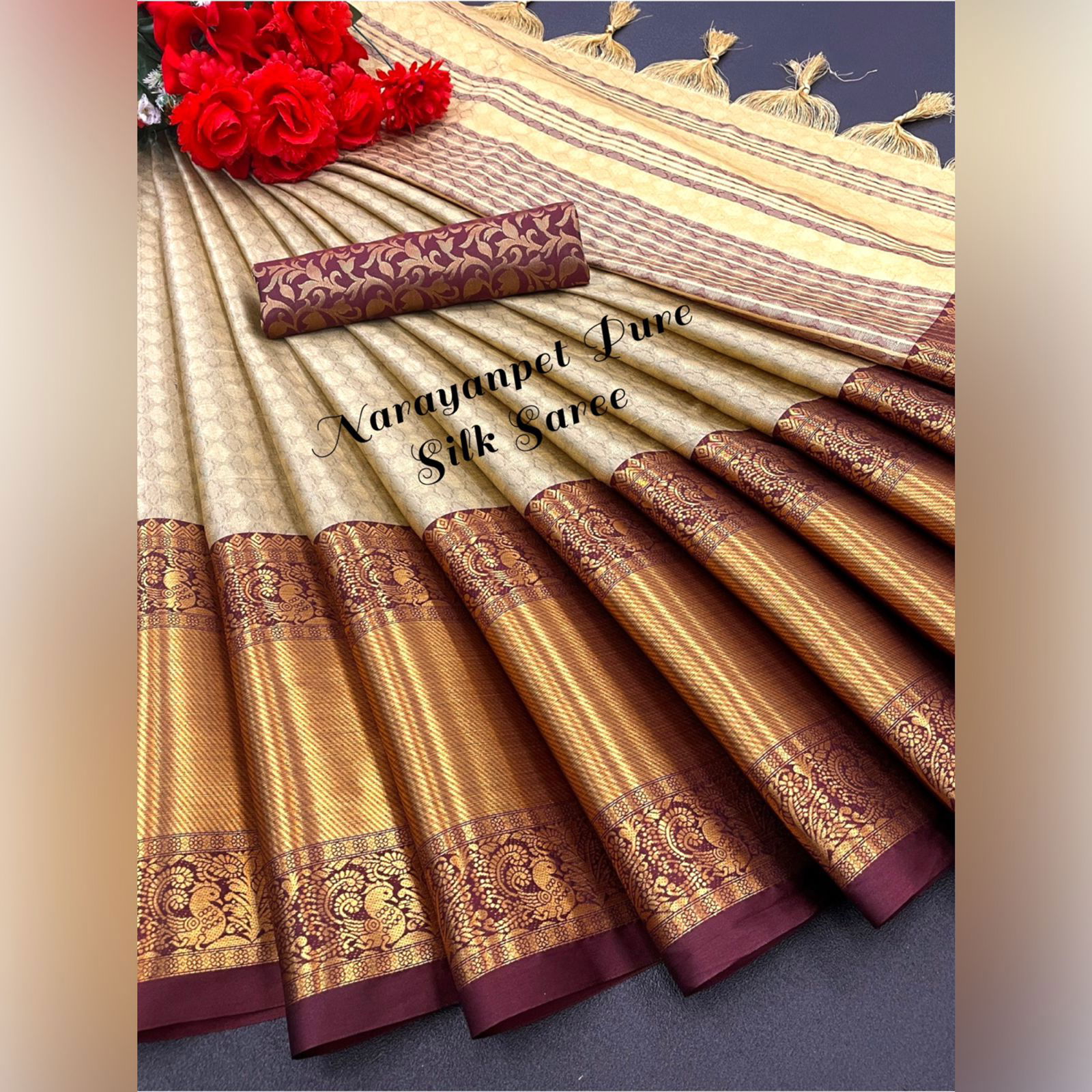 Aab Narayanpet Fancy Fancy Festive Wear Wholesale Sarees